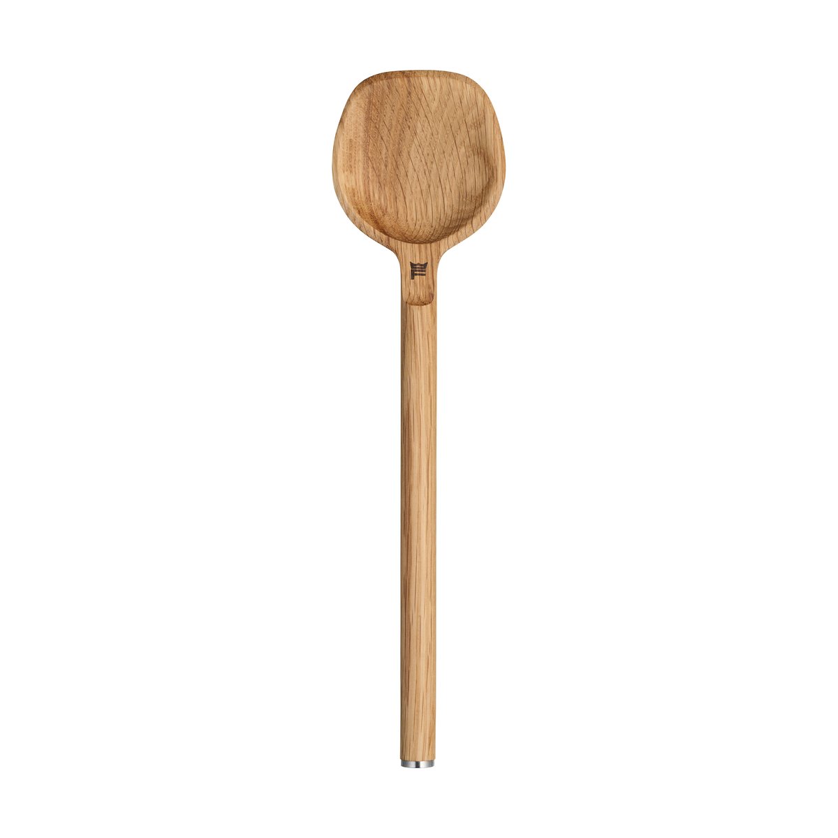 Fiskars Norden wok spatula Oak-stainless steel | Scandinavian Design | Fish slices & Spatulas | Brown