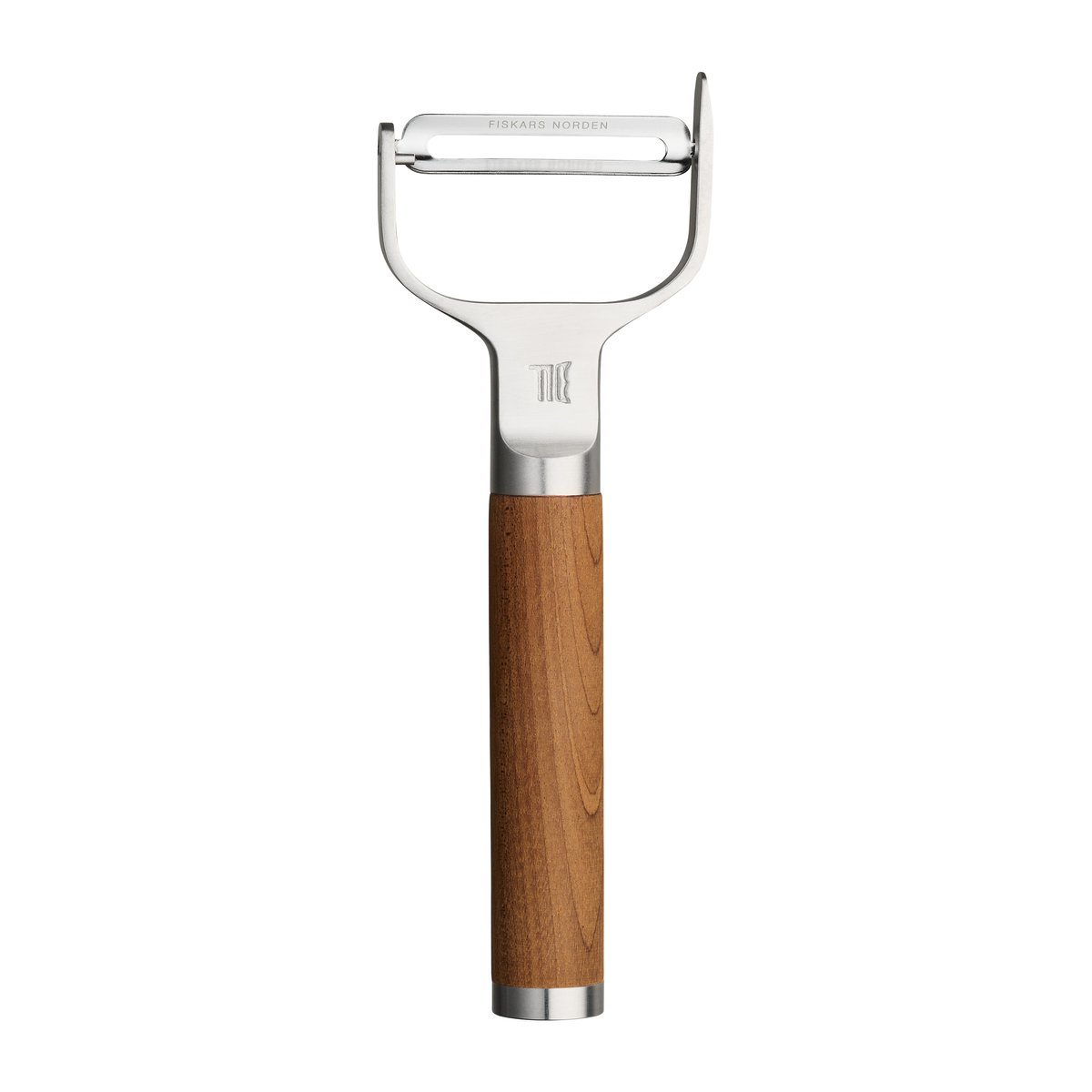 Fiskars Norden Y shaped vegetable peeler Stainless steel-birch