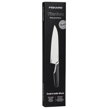 Titanium knife 20 cm - Black - Fiskars
