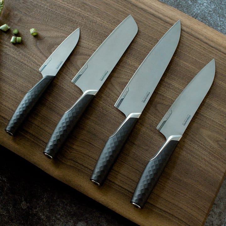 Titanium vegetable knife 10 cm - Black - Fiskars