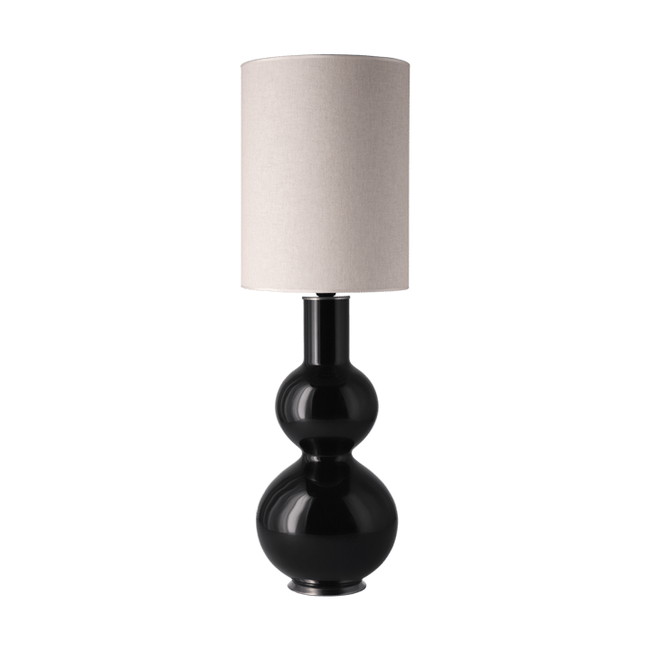 Augusta table lamp black lamp base - Milano Tostado L - Flavia Lamps