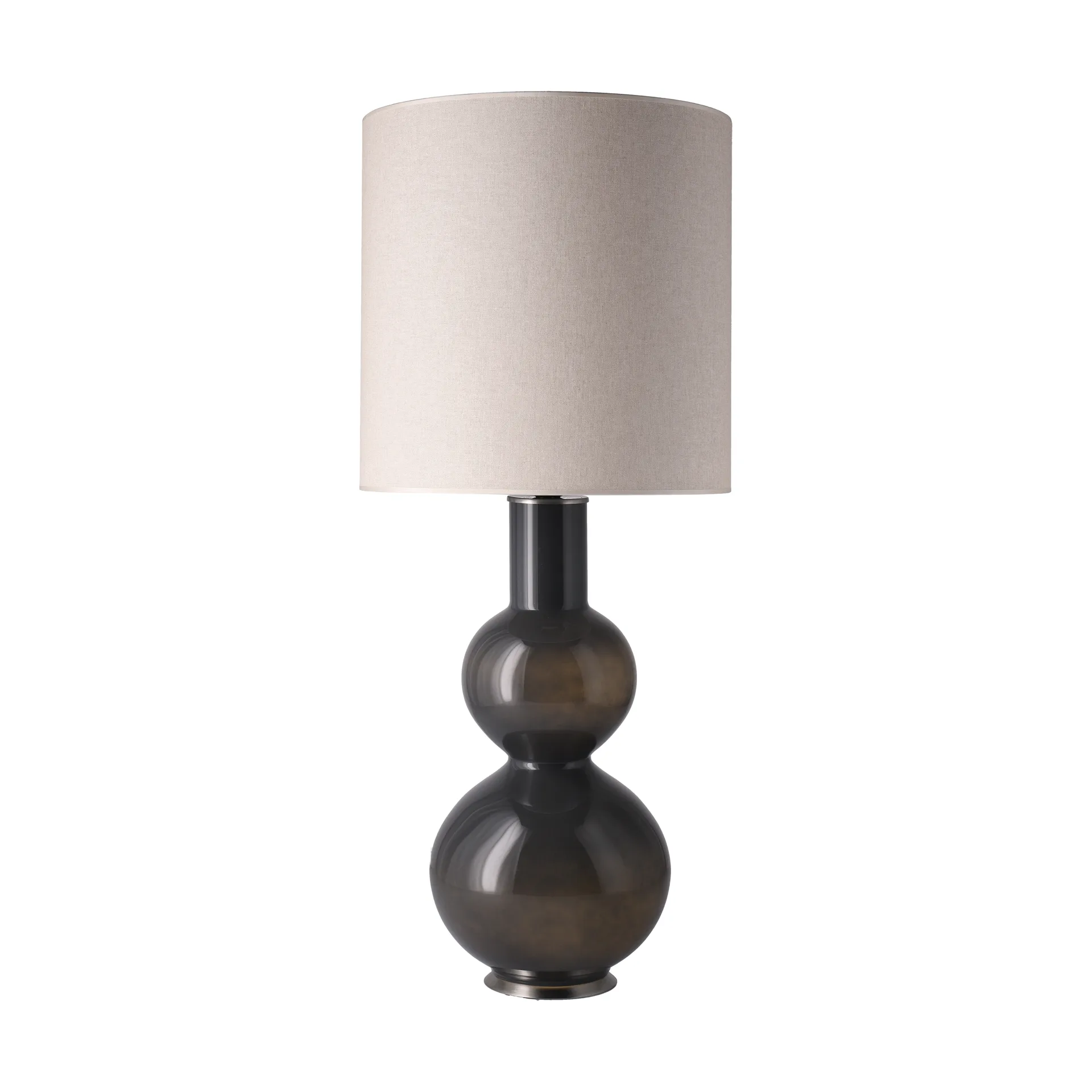 Augusta table lamp grey lamp base, Milano Tostado M Flavia Lamps