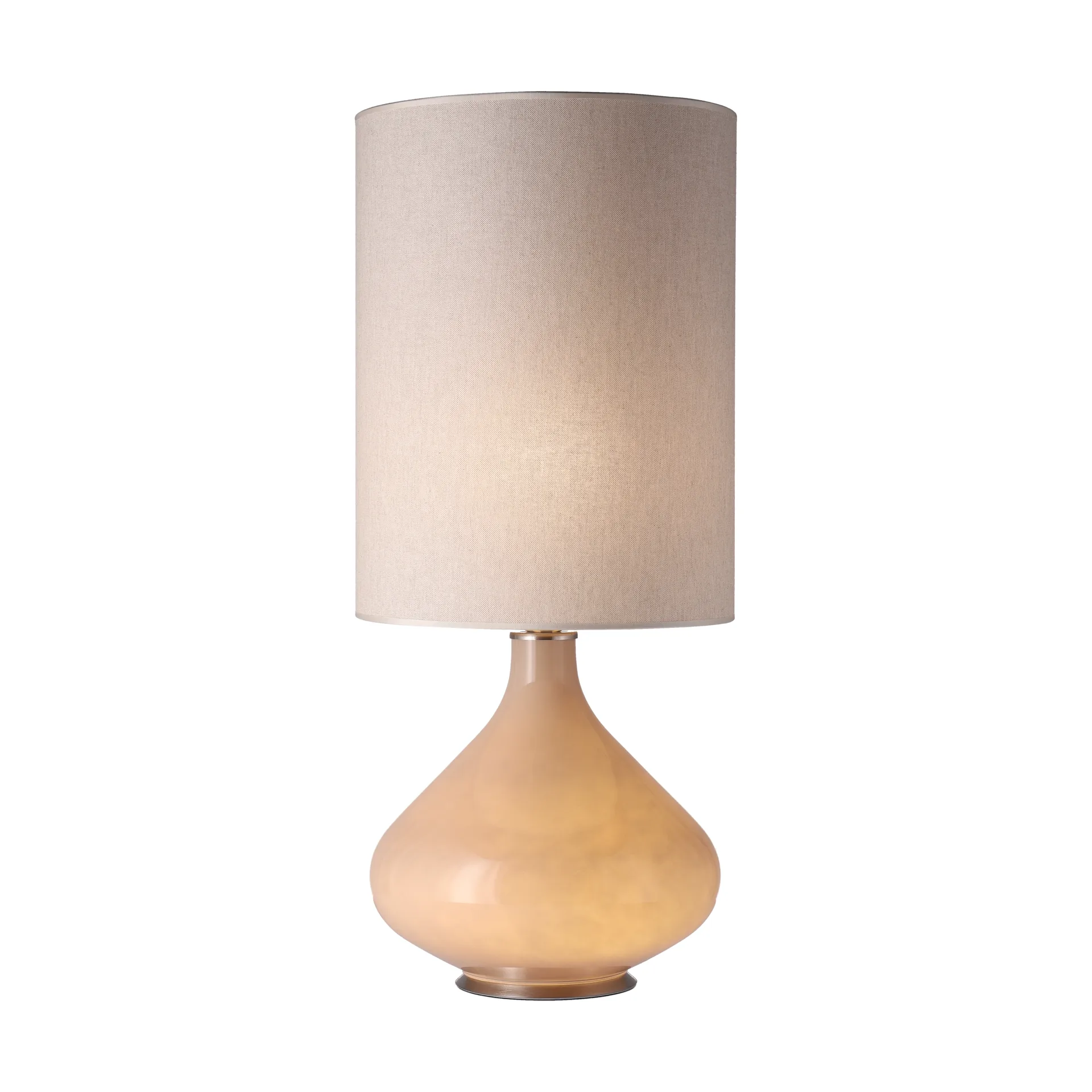 Flavia table lamp beige lamp base, Milano Tostado L Flavia Lamps
