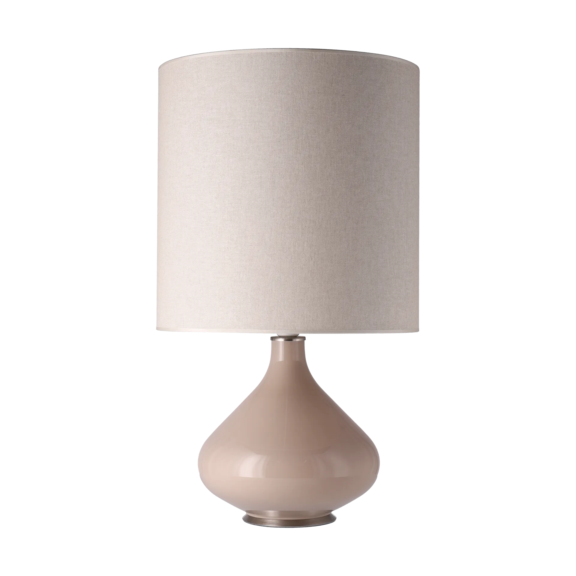 Flavia table lamp beige lamp base, Milano Tostado M Flavia Lamps
