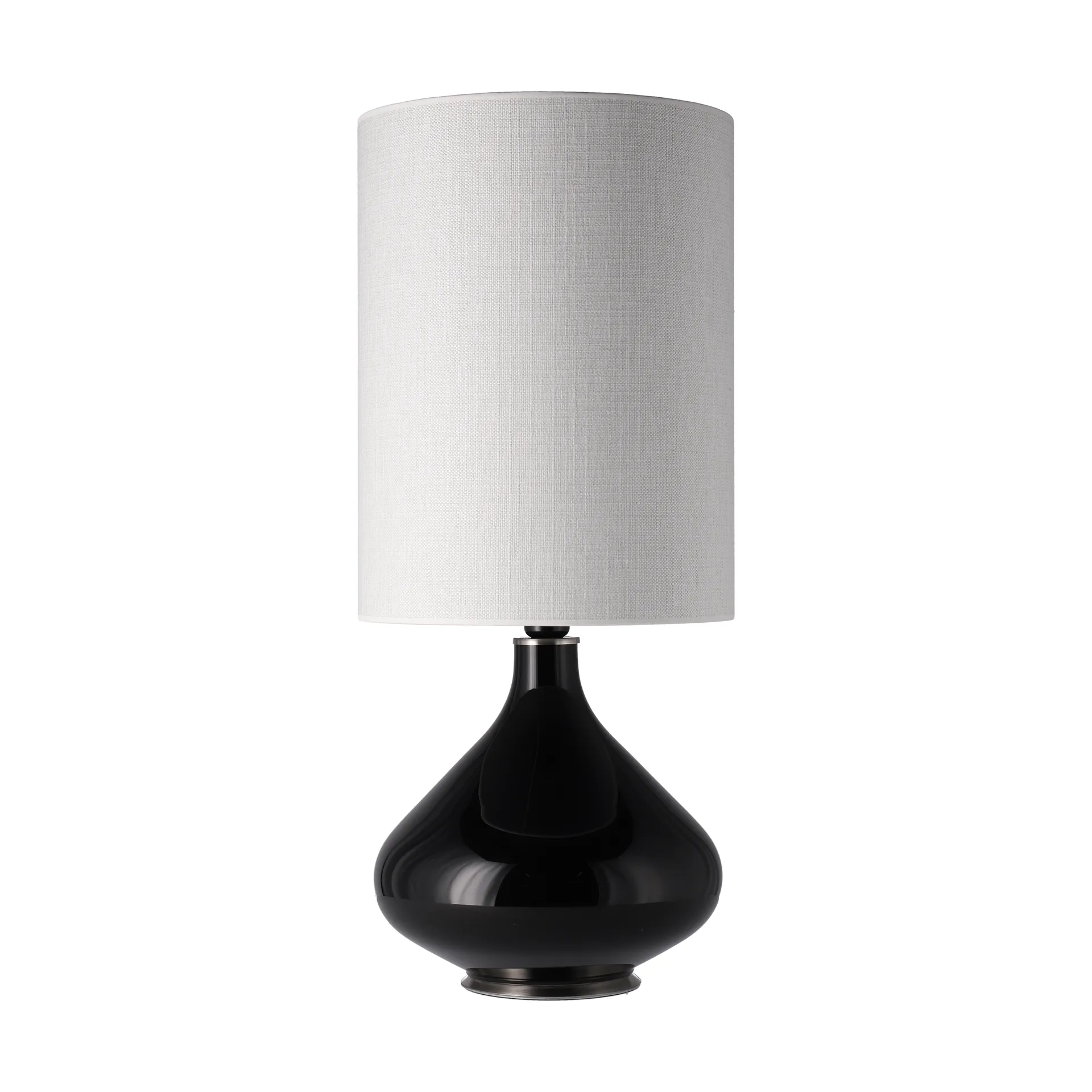 Flavia table lamp black lamp base, Babel Beige L Flavia Lamps