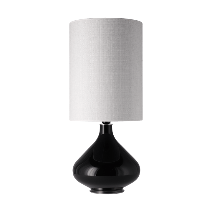 Flavia table lamp black lamp base - Babel Beige L - Flavia Lamps