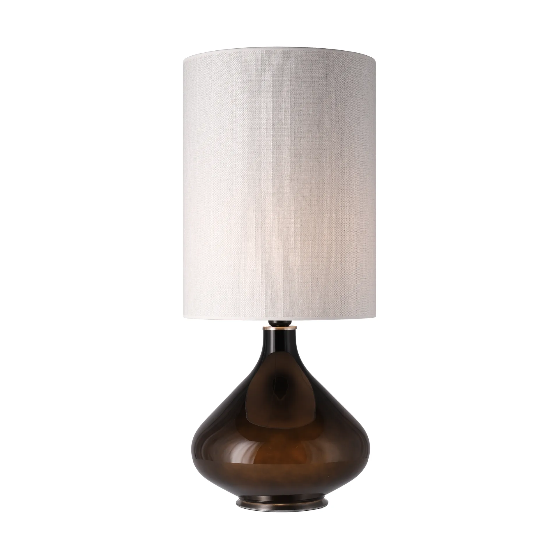 Flavia table lamp black lamp base, Babel Beige L Flavia Lamps