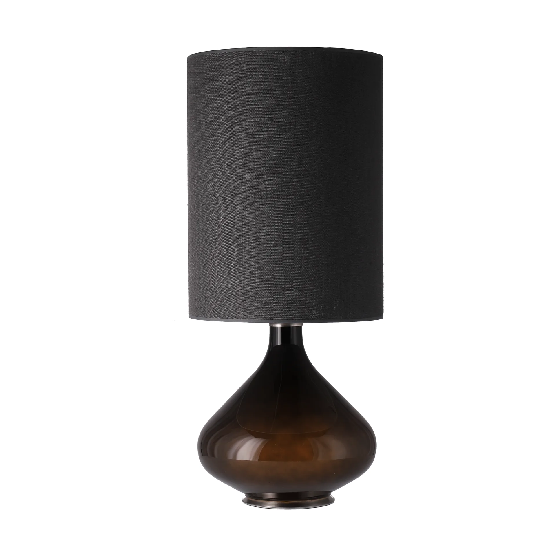 Flavia table lamp black lamp base, Lino Negro L Flavia Lamps