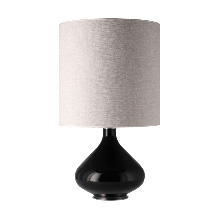 Flavia table lamp black lamp base - London Beige M - Flavia Lamps