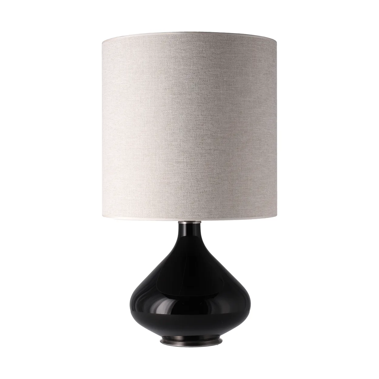Flavia Lamps Flavia table lamp black lamp base London Beige M