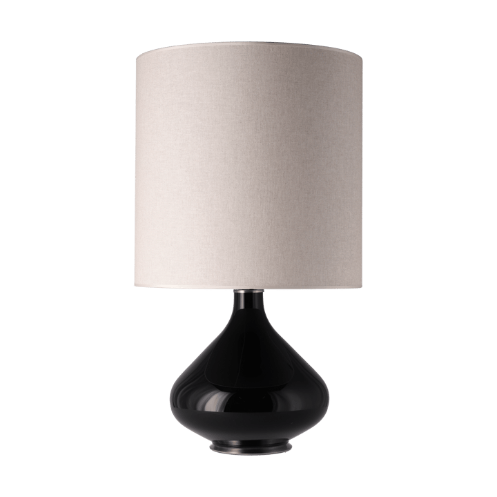 Flavia table lamp black lamp base - Milano Tostado M - Flavia Lamps