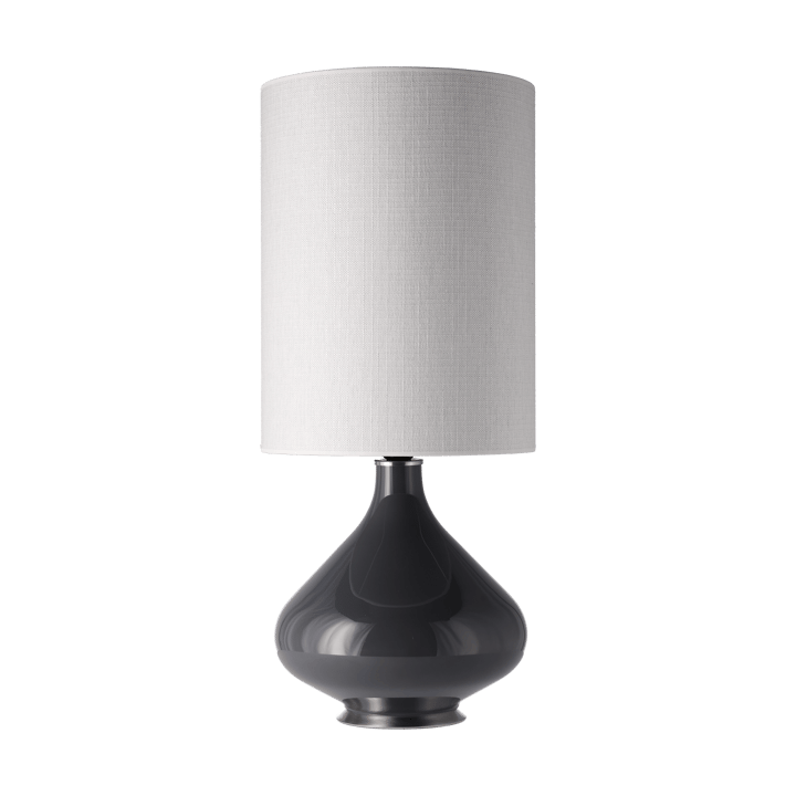 Flavia table lamp grey lamp base - Babel Beige L - Flavia Lamps