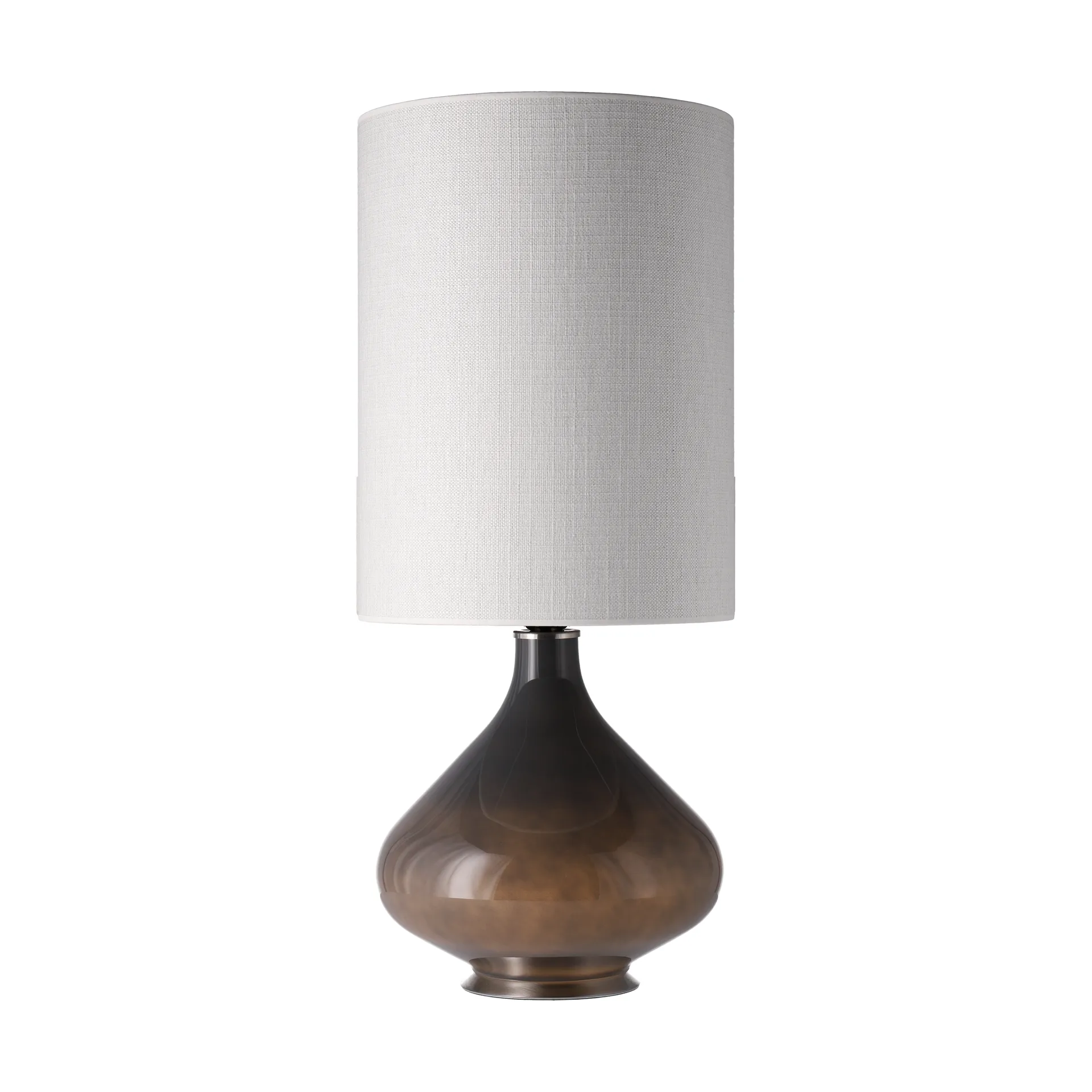 Flavia table lamp grey lamp base, Babel Beige L Flavia Lamps