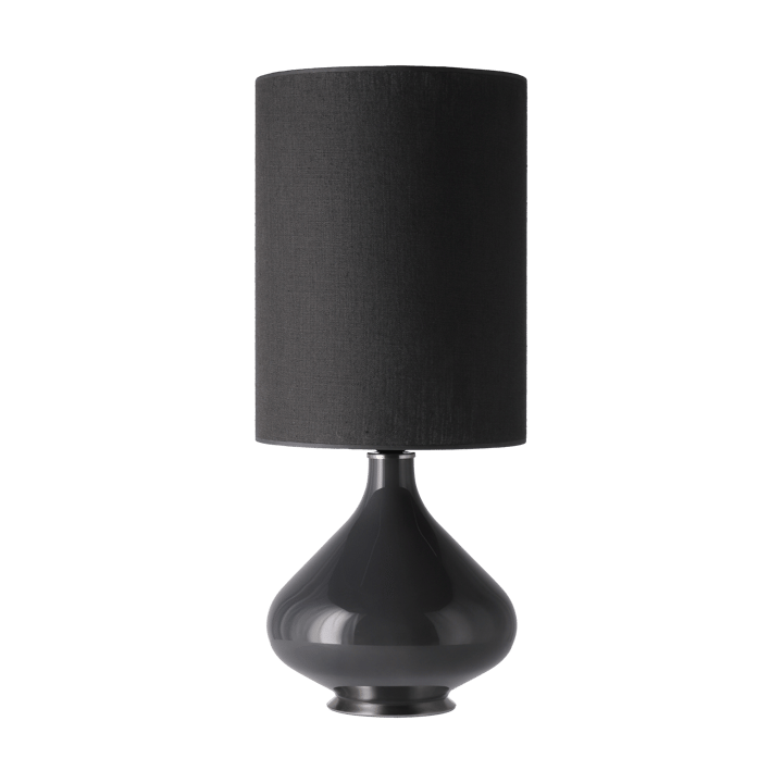 Flavia table lamp grey lamp base - Lino Negro L - Flavia Lamps