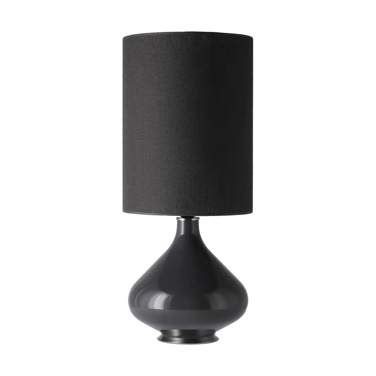 Flavia Lamps Flavia table lamp grey lamp base Lino Negro L
