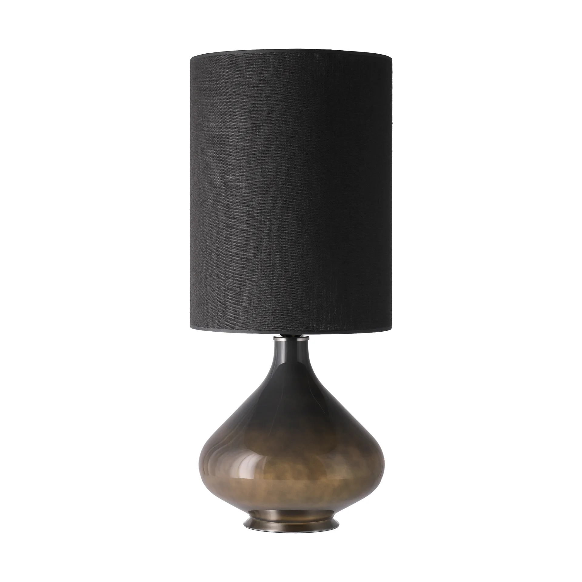 Flavia table lamp grey lamp base, Lino Negro L Flavia Lamps