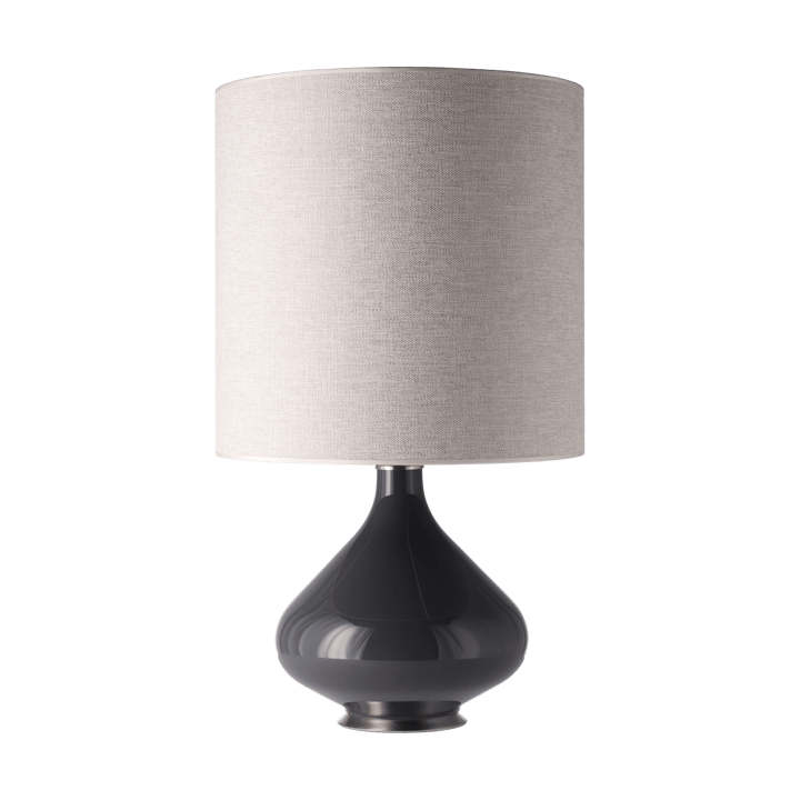 Flavia table lamp grey lamp base - London Beige M - Flavia Lamps