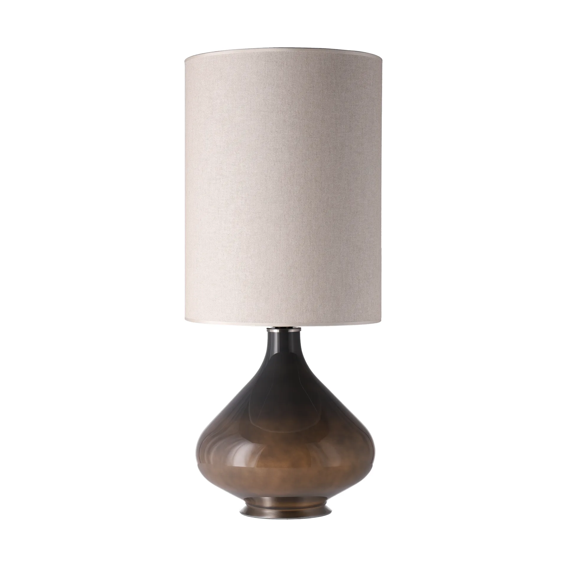Flavia table lamp grey lamp base, Milano Tostado L Flavia Lamps
