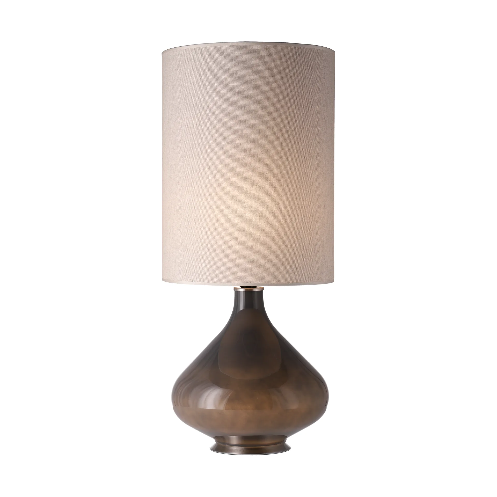 Flavia table lamp grey lamp base, Milano Tostado L Flavia Lamps