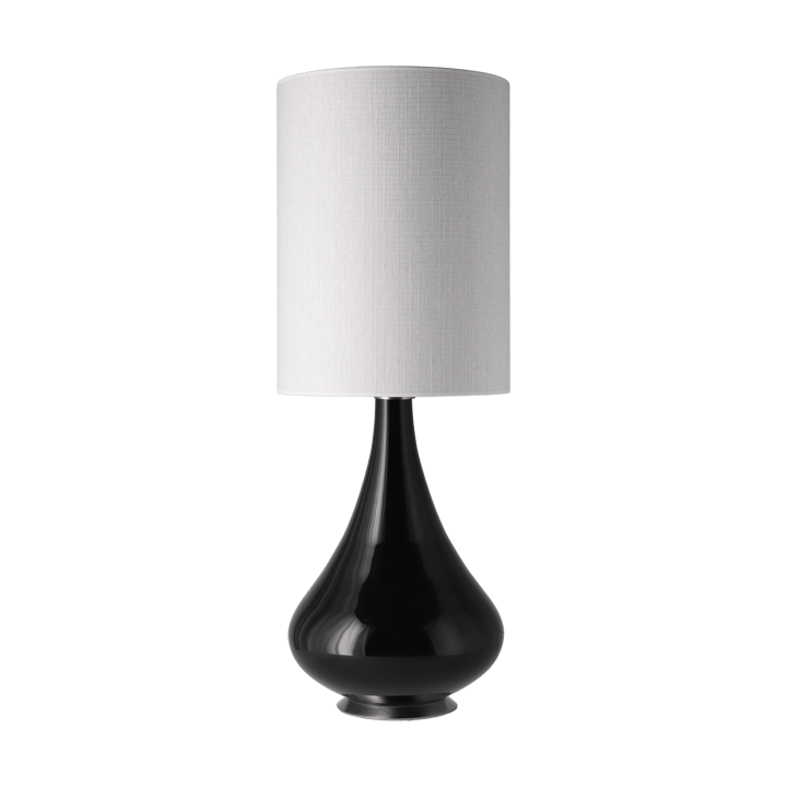 Renata table lamp black lamp base - Babel Beige L - Flavia Lamps