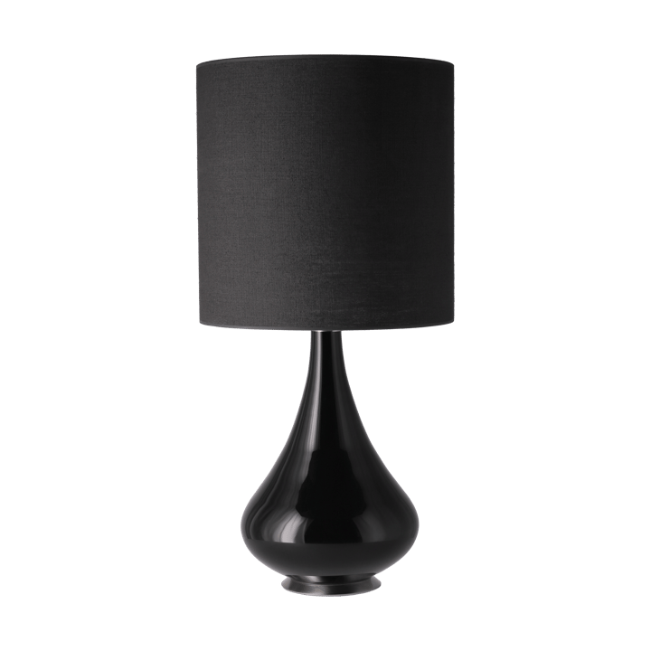 Renata table lamp black lamp base - Lino Negro M - Flavia Lamps