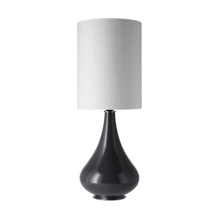 Renata table lamp grey lamp base - Babel Beige L - Flavia Lamps