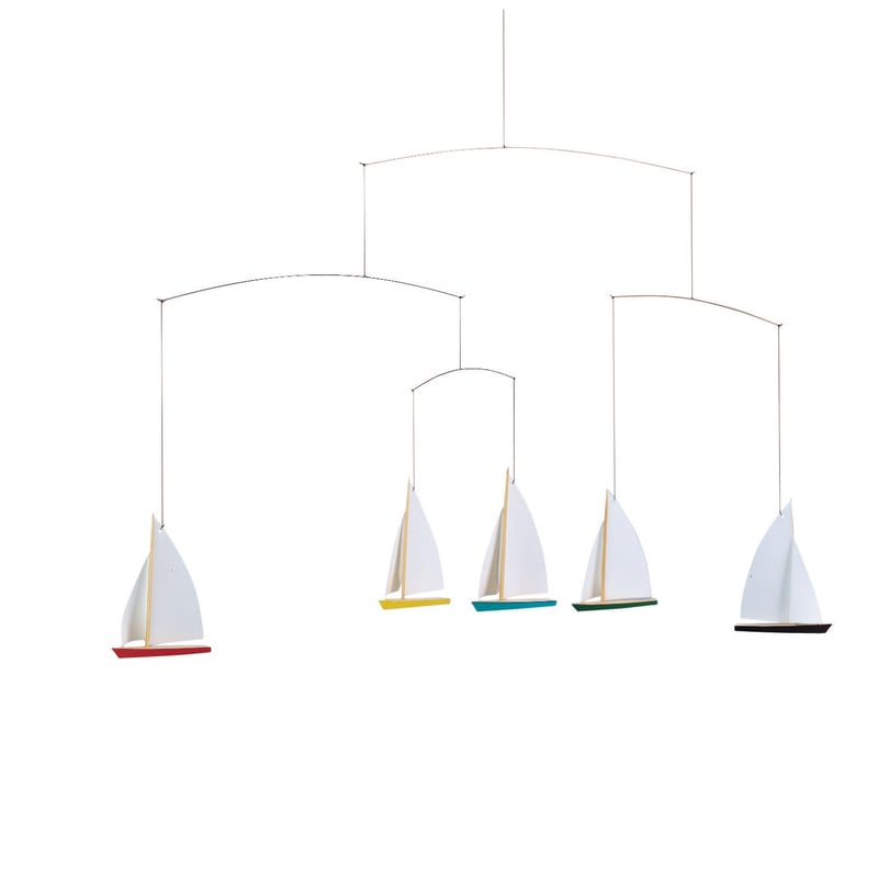 Flensted Mobiles Dinghy Regatta 5 mobile multi