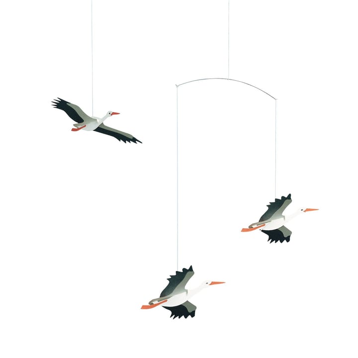 Lucky storks mobile, multi Flensted Mobiles