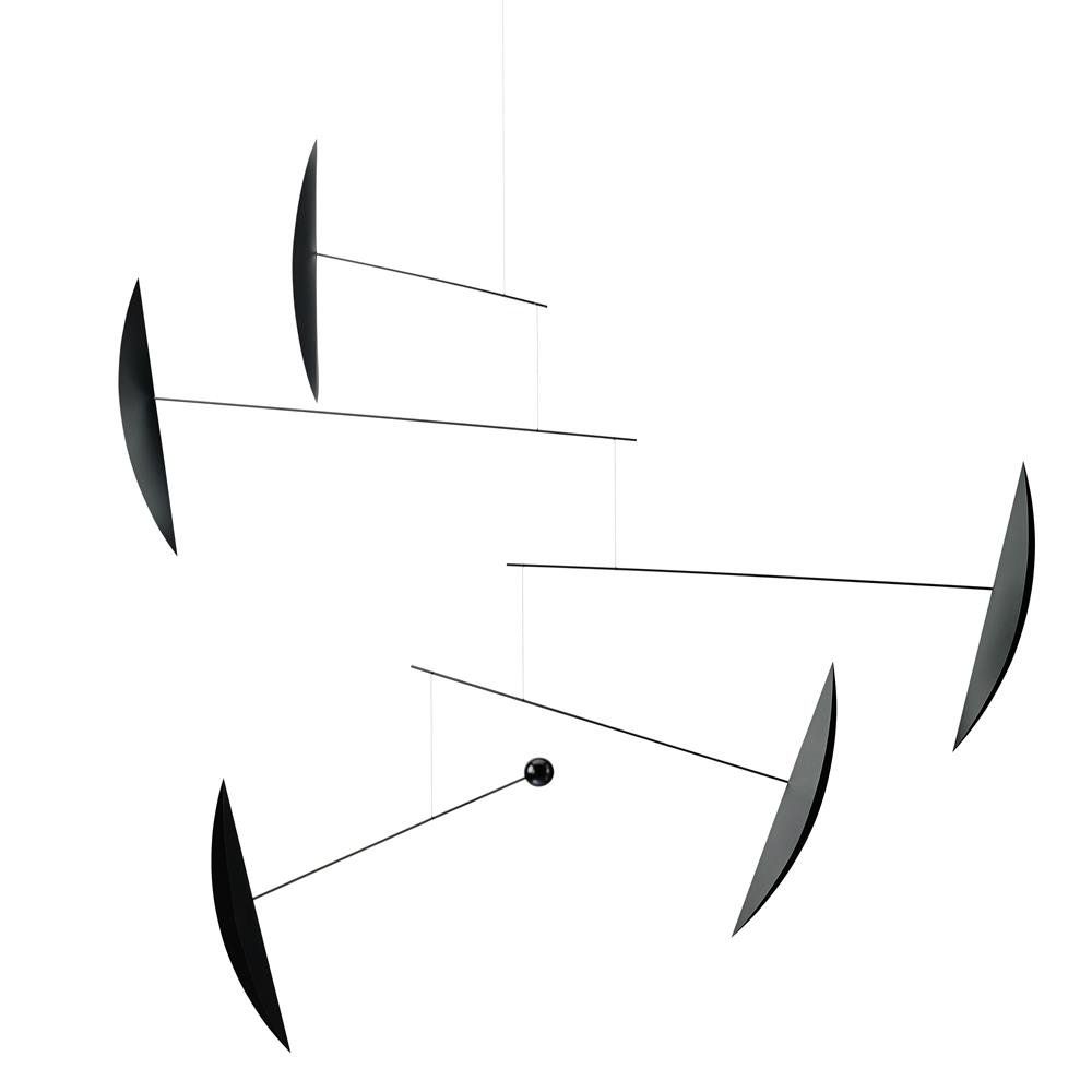 Flensted Mobiles Tango mobile black | Scandinavian Design | Baby & art mobiles | Black