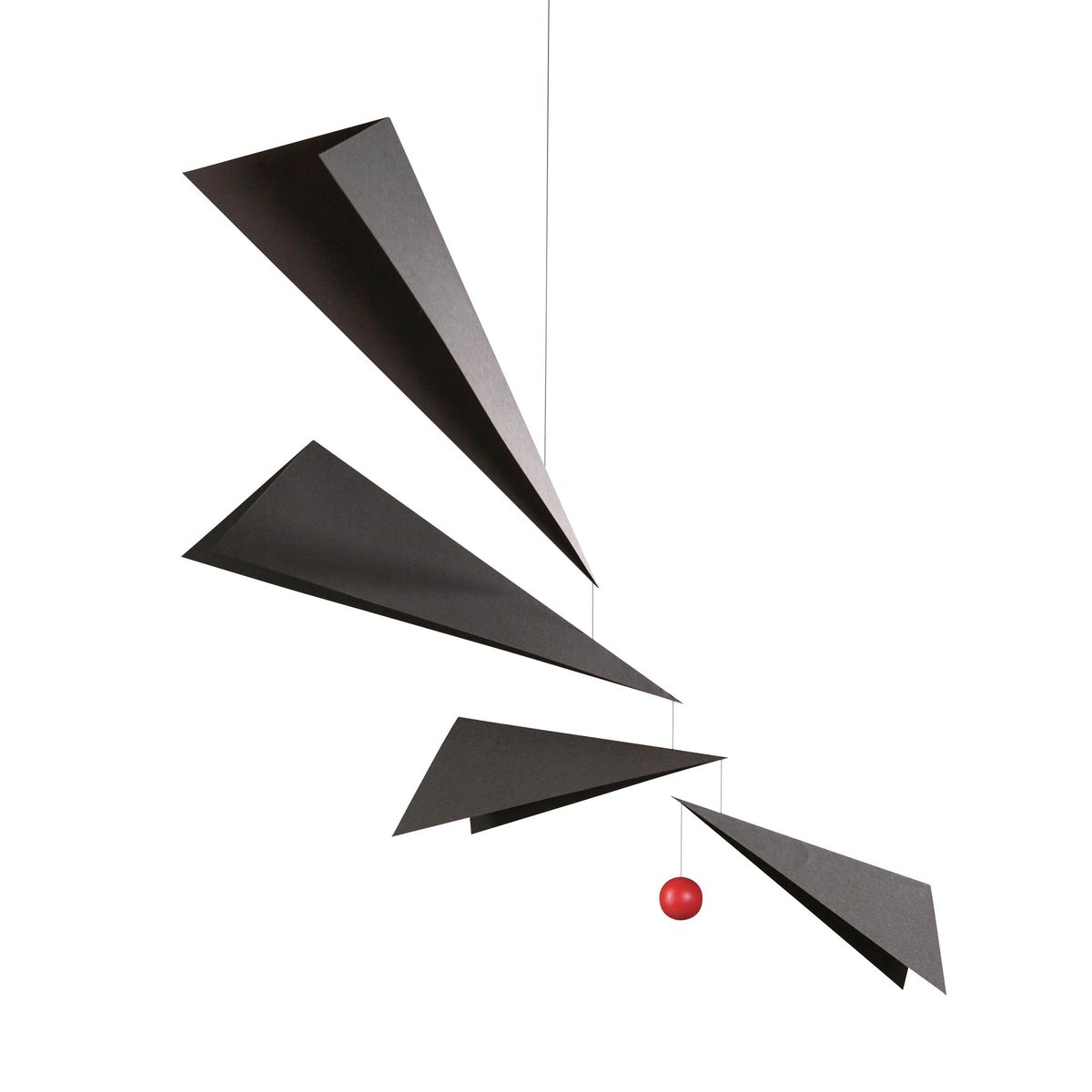Flensted Mobiles Wings mobile black