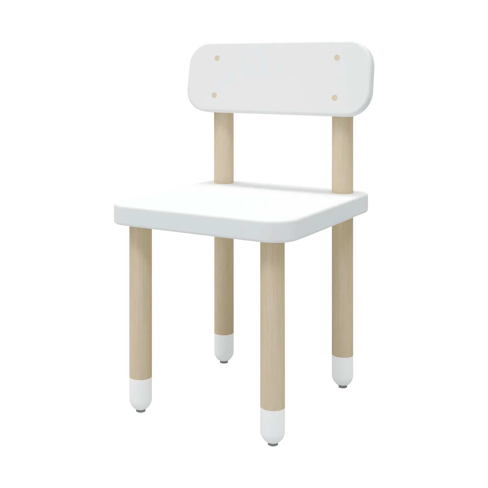 Dots chair, White FLEXA
