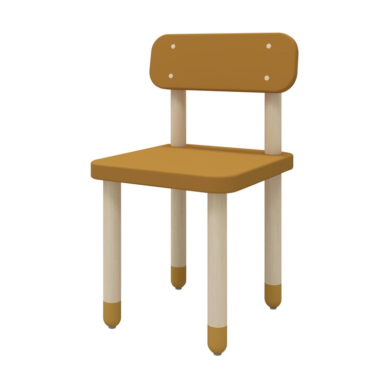 FLEXA Dots chair Yellow