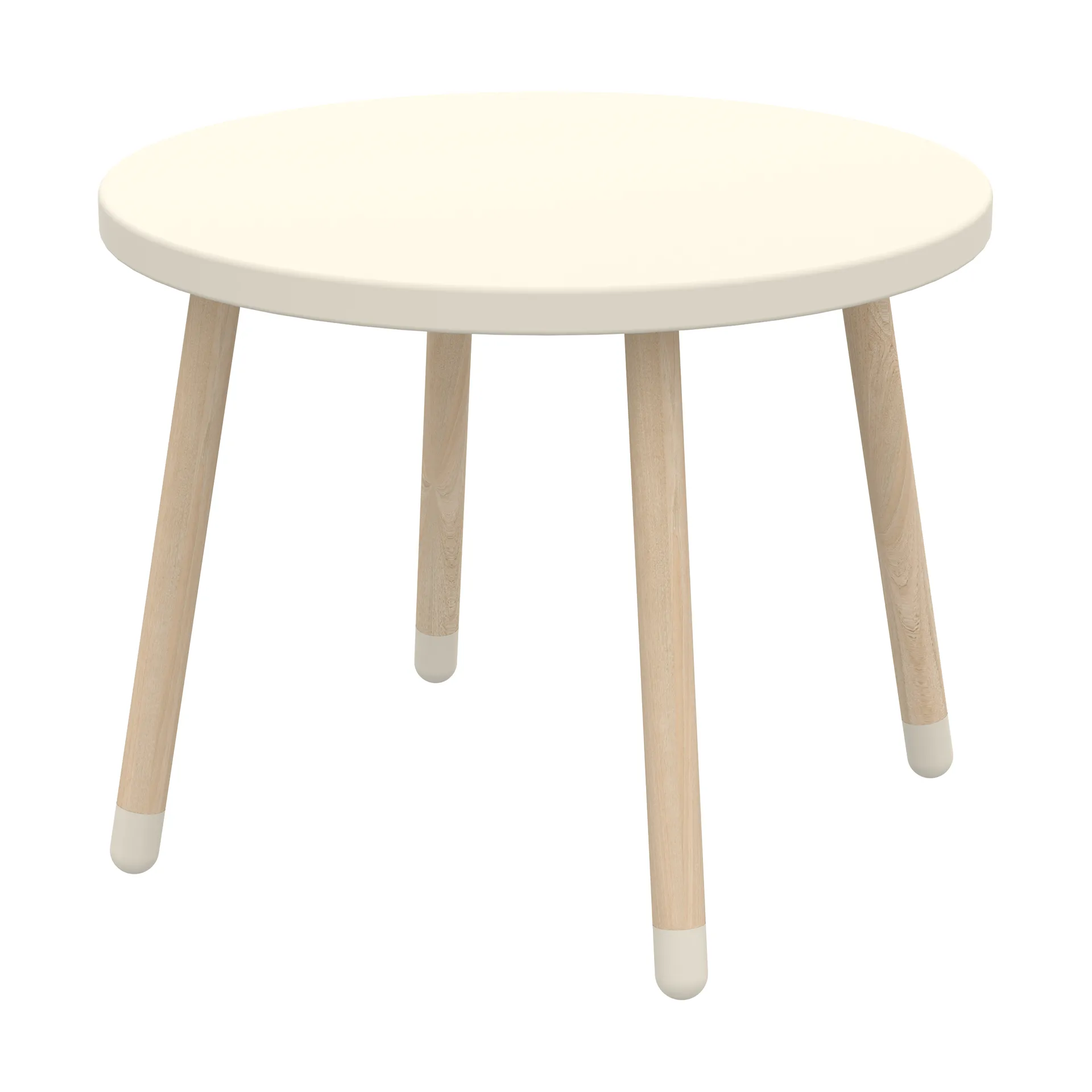 Dots play table Ø60 cm, Cream FLEXA
