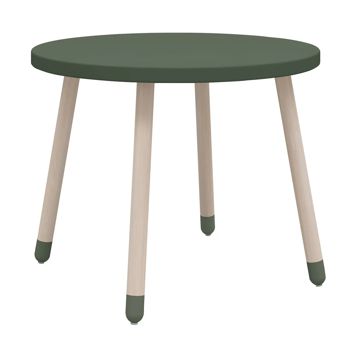 FLEXA Dots play table Ø60 cm Deep Green