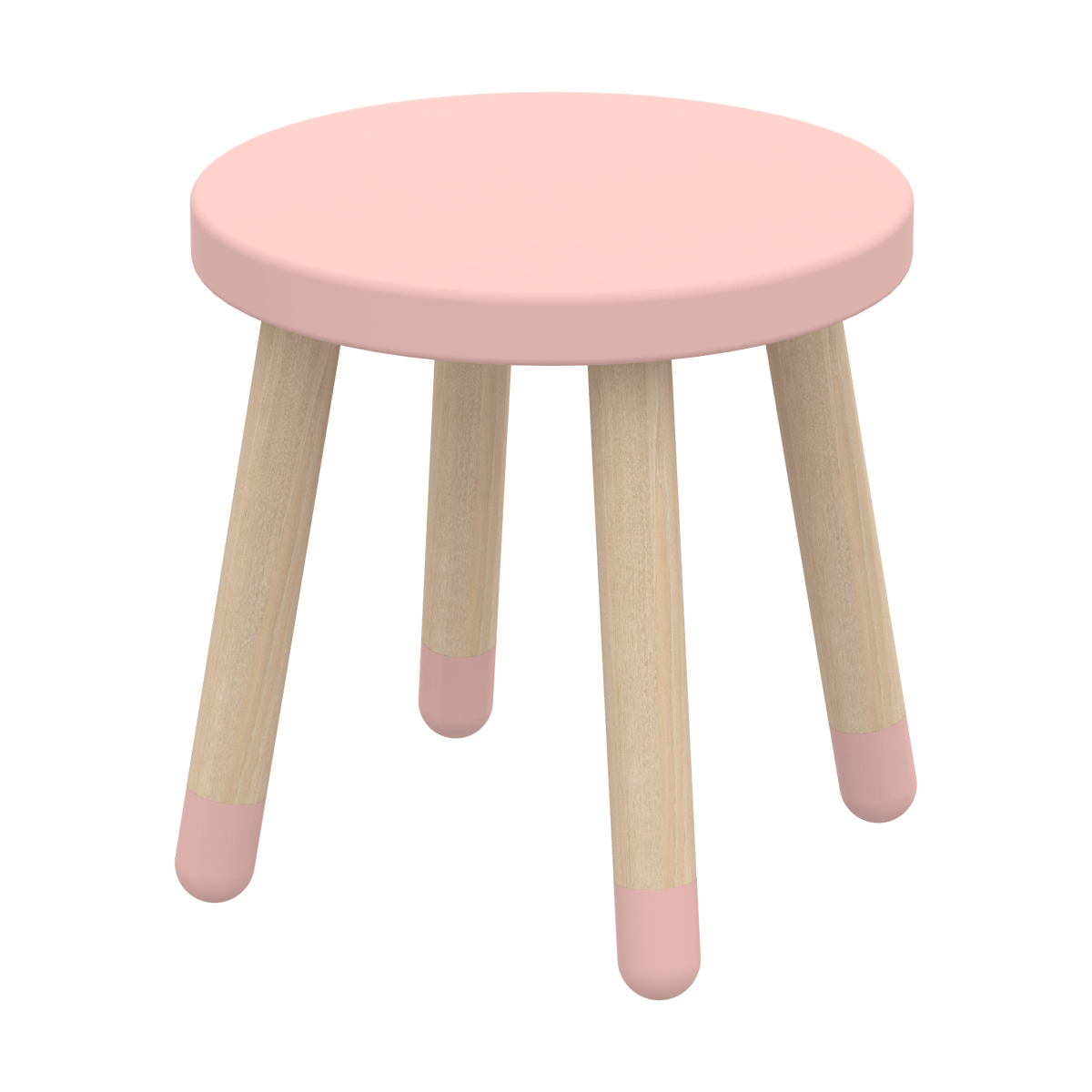 FLEXA Dots stool 30 cm Blushing Pink | Scandinavian Design | Stools | Pink