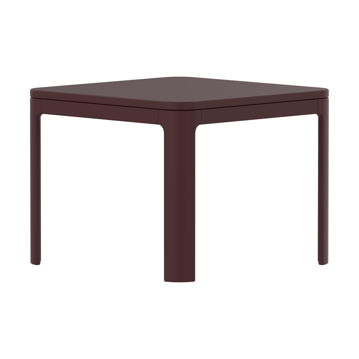 FLEXA Nova table 47x60x60 cm Pomegranate Plywood | Scandinavian Design | Coffee tables | Brown