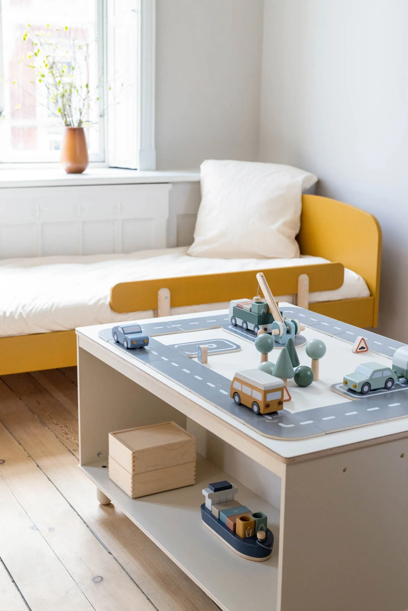 Play play table 70x100 cm, Grey FLEXA