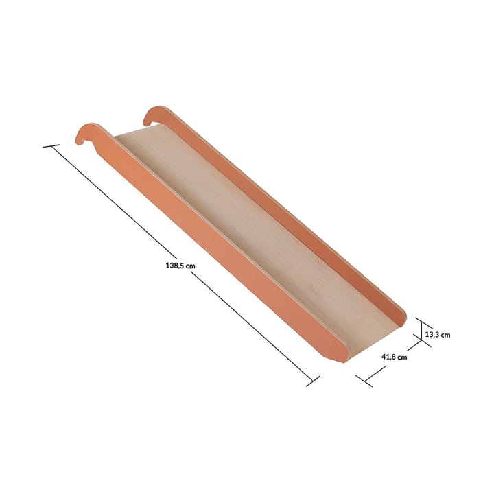 Play slide for play tower, Rose FLEXA