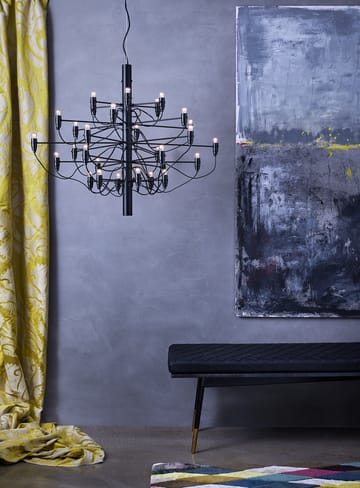 2097 Sarfatti chandelier LED - Chrome 30 lamps - Flos