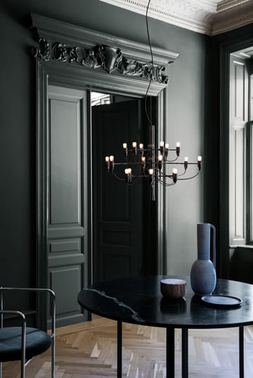 2097 Sarfatti chandelier - Matte black 18 lamps - Flos