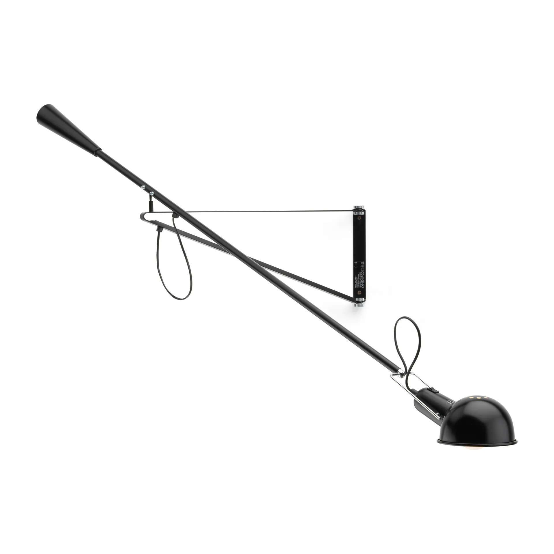 265 Small wall lamp, Black Flos