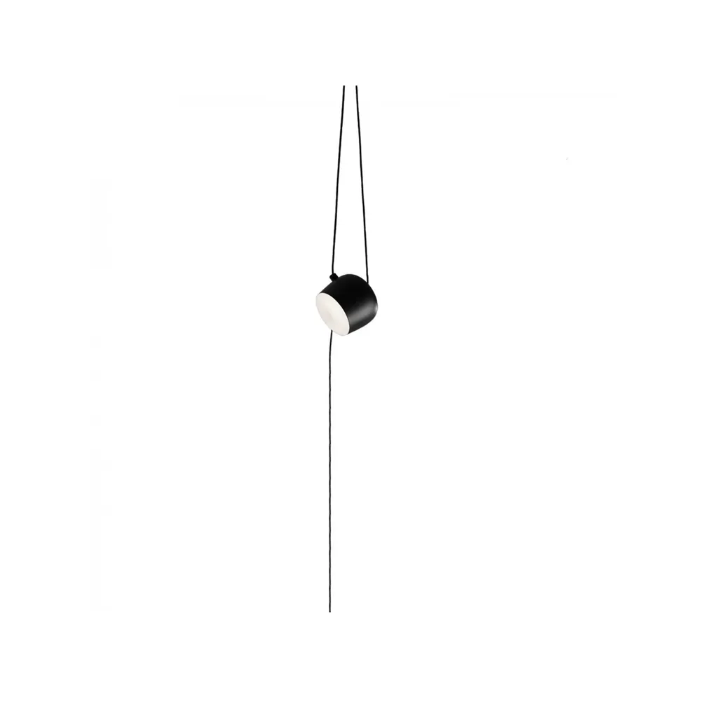 Flos AIM small pendant lamp Black | Scandinavian Design | Pendant lamps | Black