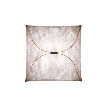 Ariette 1 wall lamp - White, textile fabric - Flos