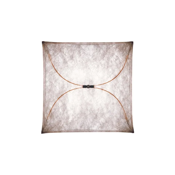Ariette 1 wall lamp - White, textile fabric - Flos
