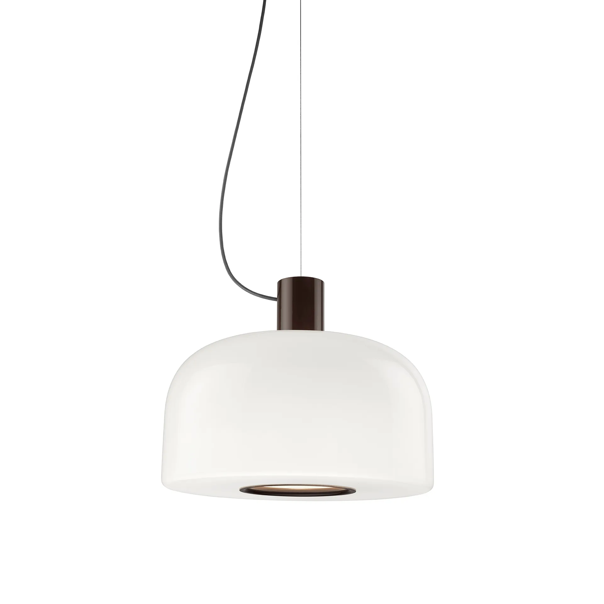 Bellhop Glass S1 pendant, Cioko Flos