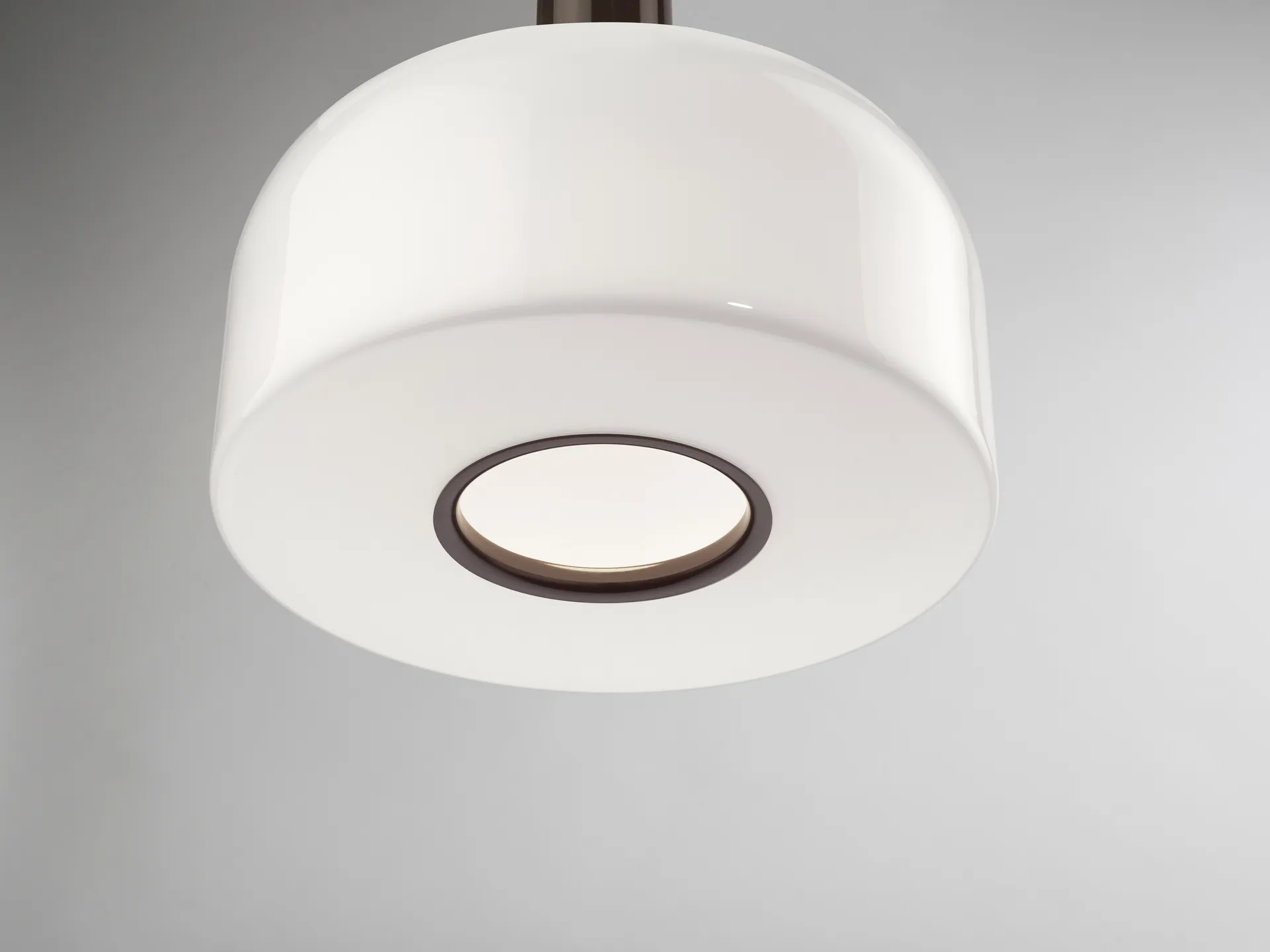 Bellhop Glass S1 pendant, Cioko Flos