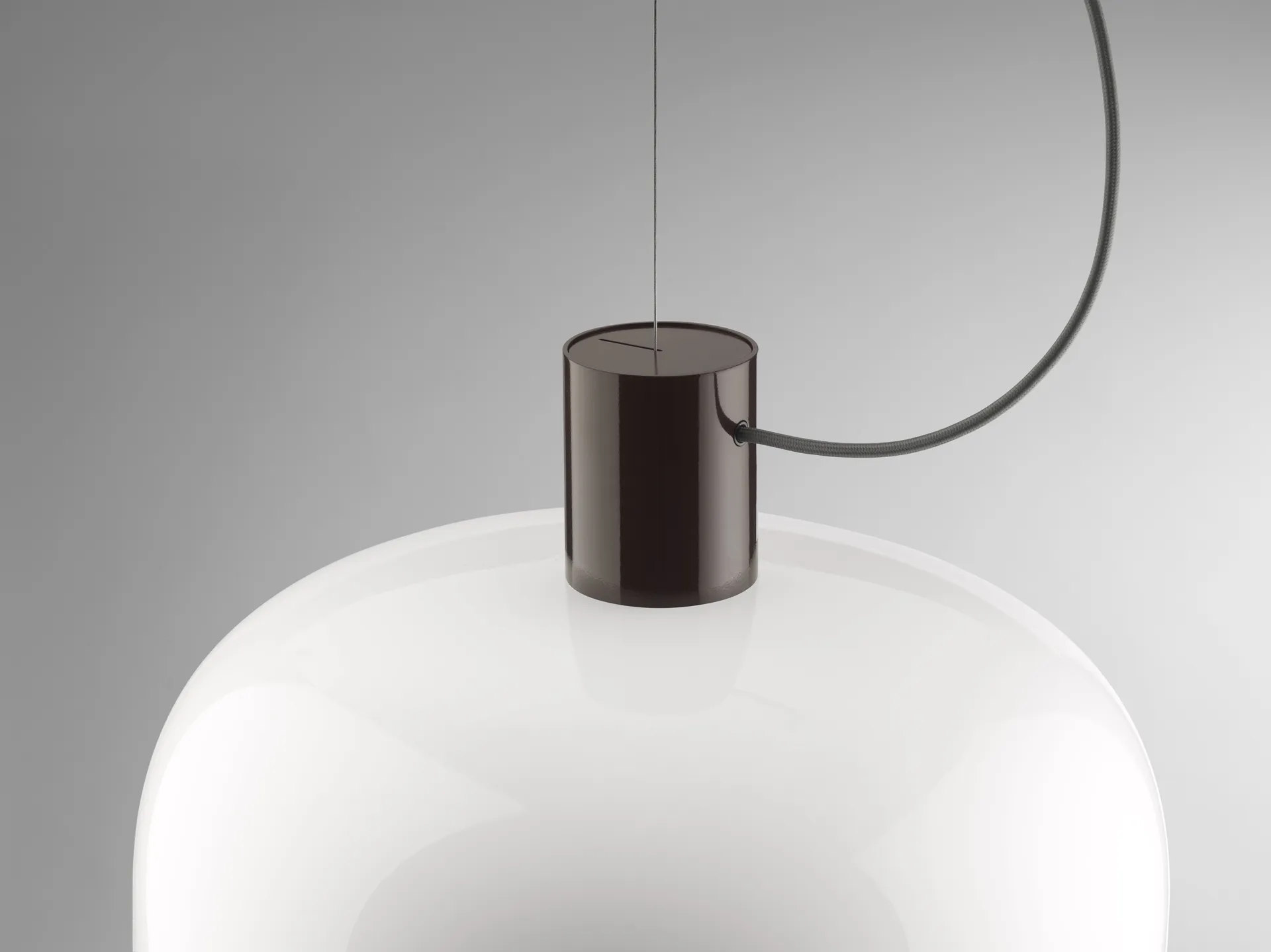 Bellhop Glass S2 pendant lamp, Choko Flos