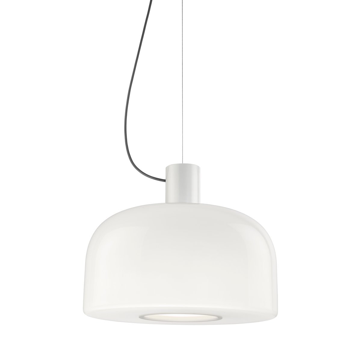 Flos Bellhop Glass S2 pendant lamp White | Scandinavian Design | Pendant lamps | White