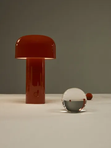 Bellhop portable table lamp - Brick red, IP54 (indoor/outdoor) - Flos
