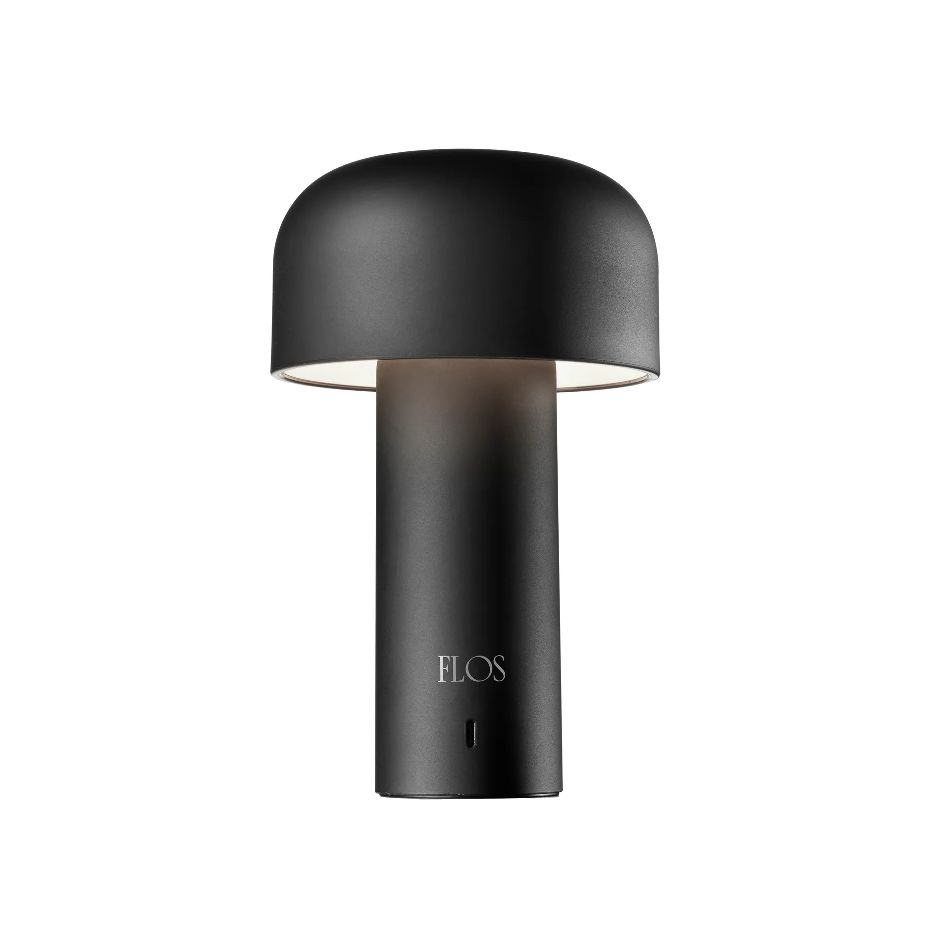Bellhop portable table lamp, Matte black Flos